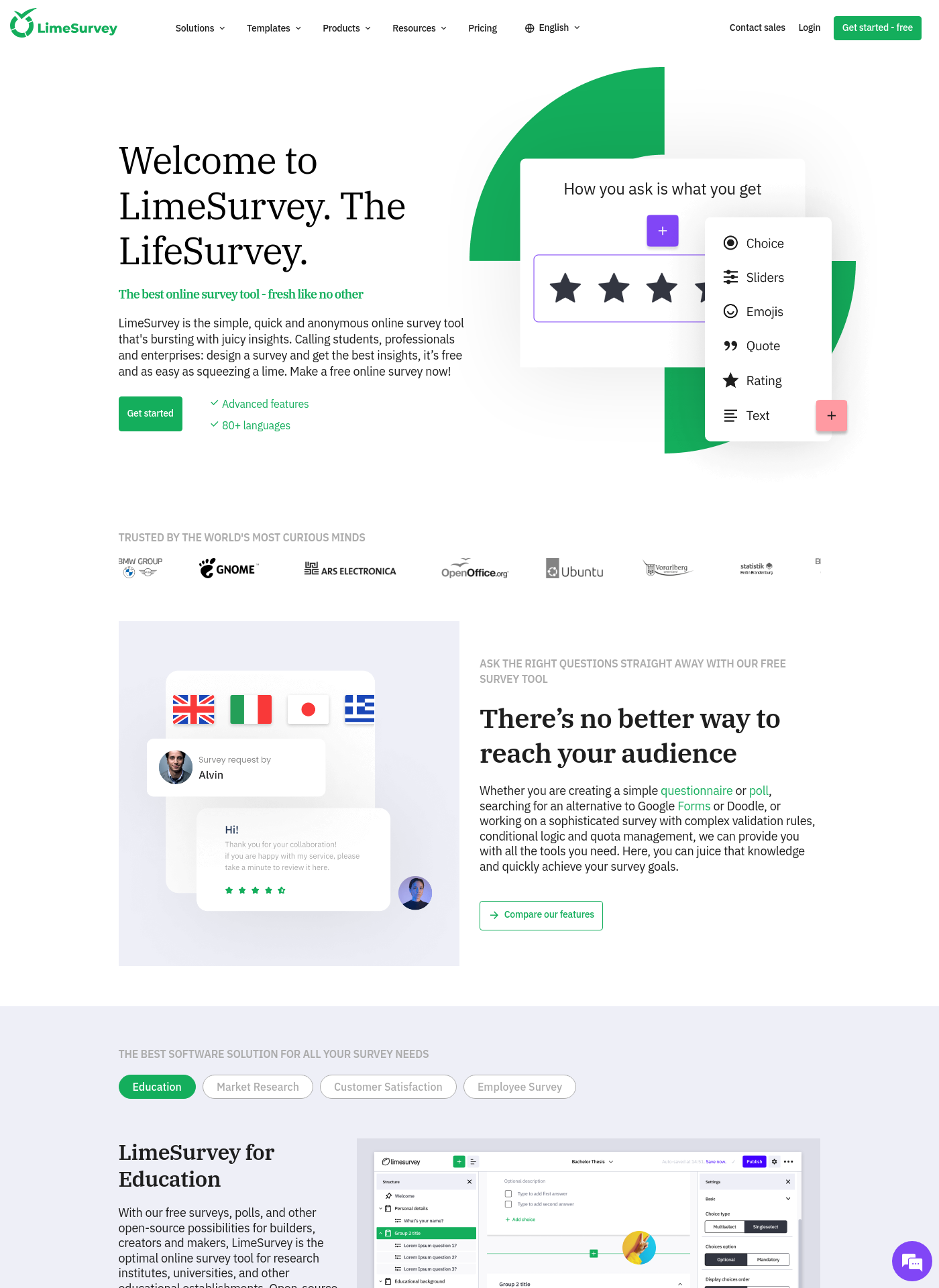 Cover for LimeSurvey