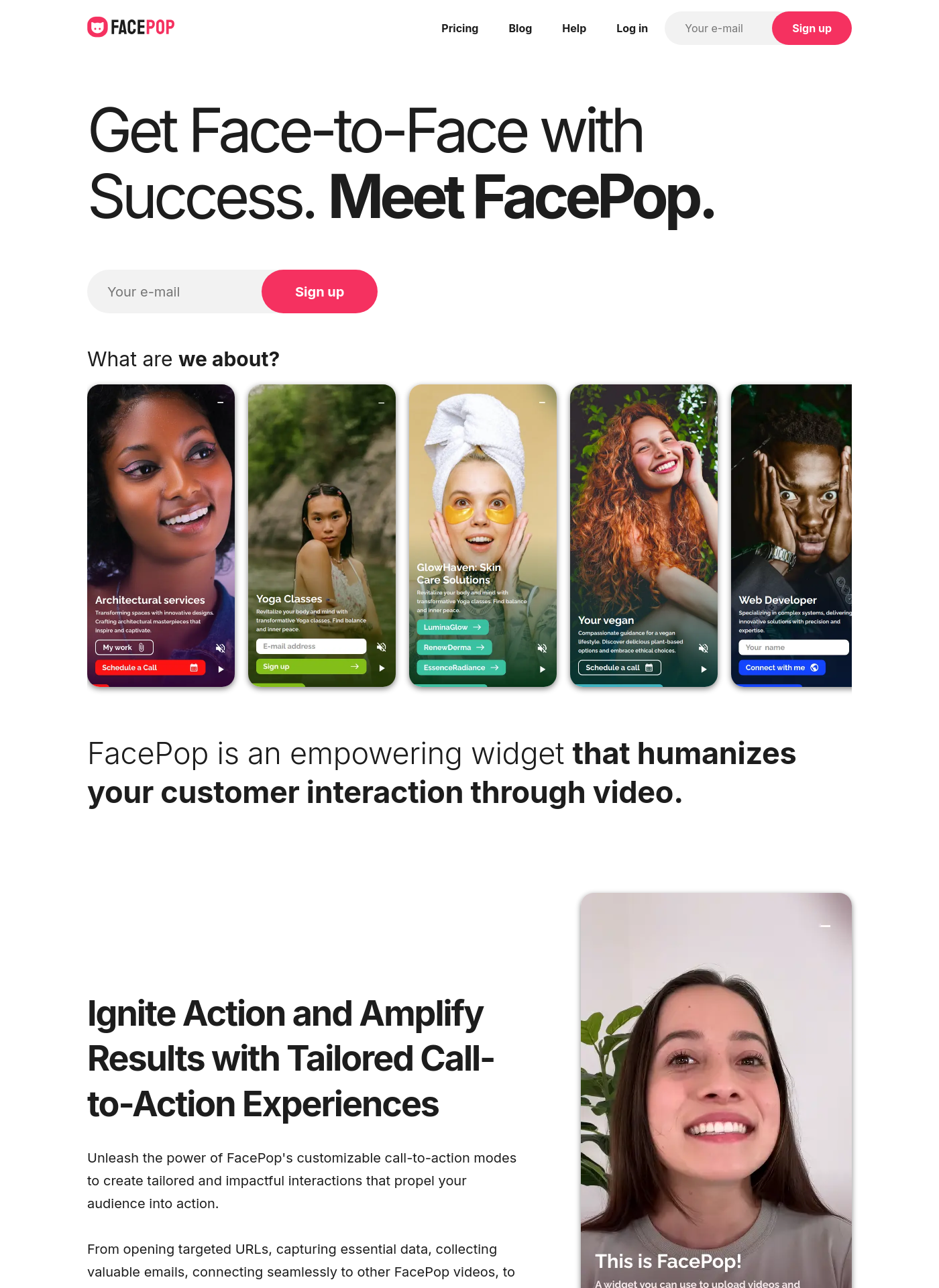 Cover for FacePop