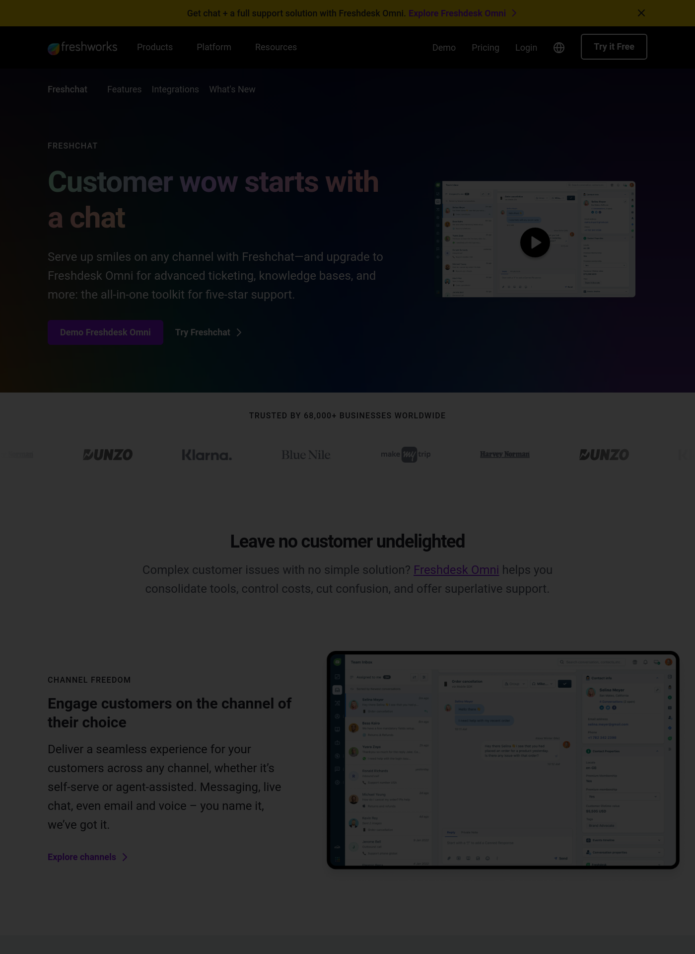 Cover for Freshchat