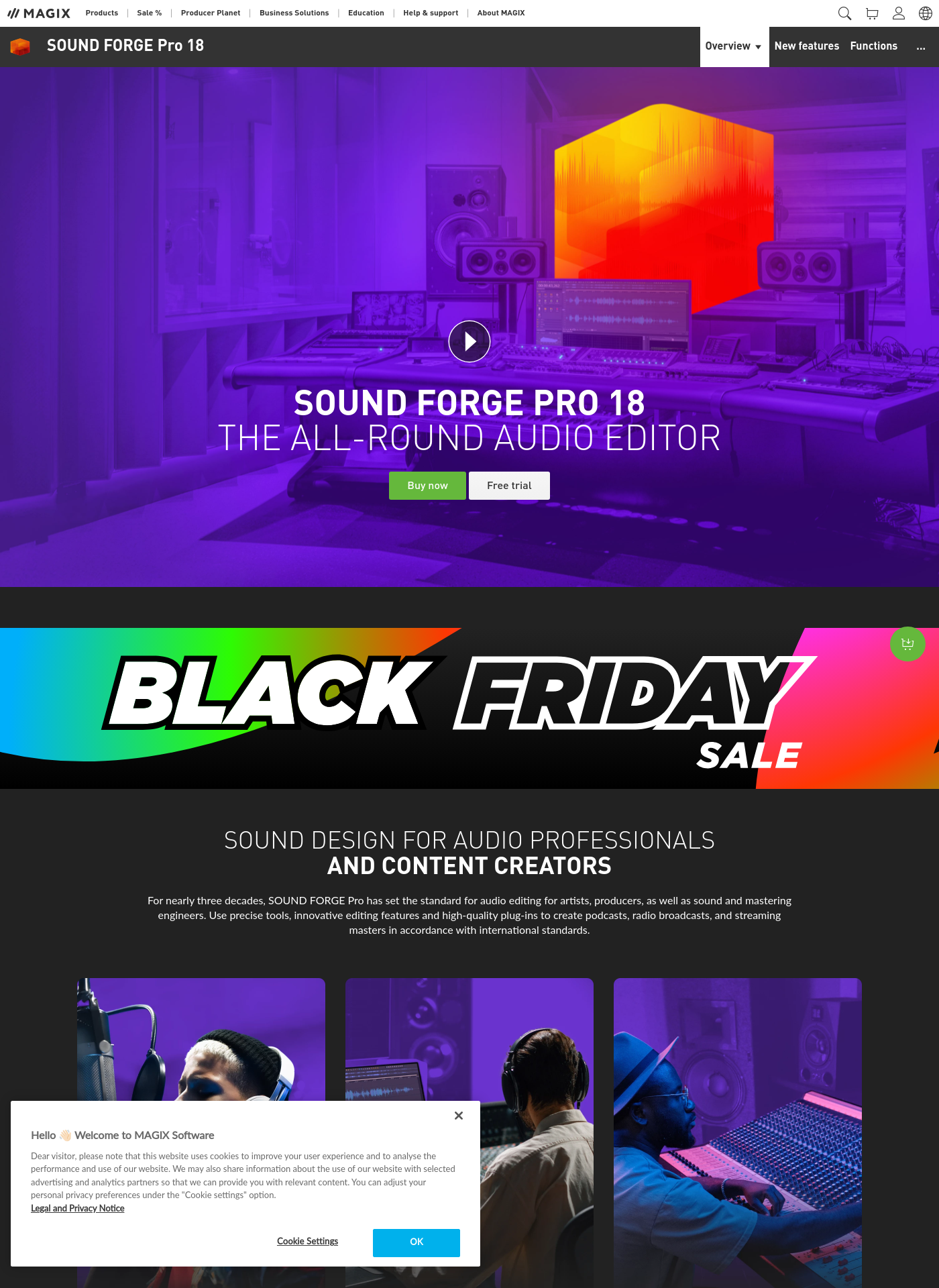 Cover for Sound Forge Pro