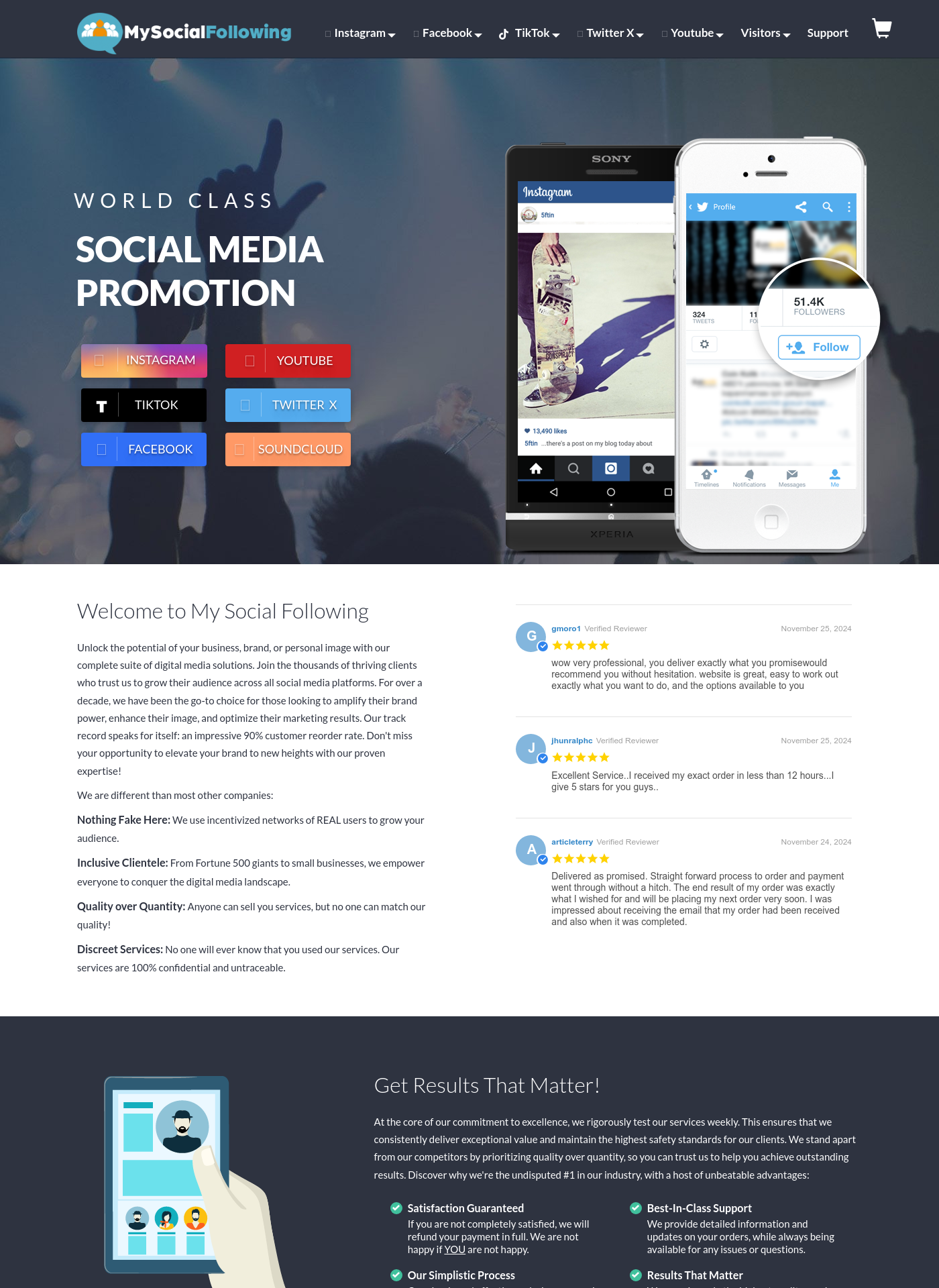 Cover for MySocialFollowing