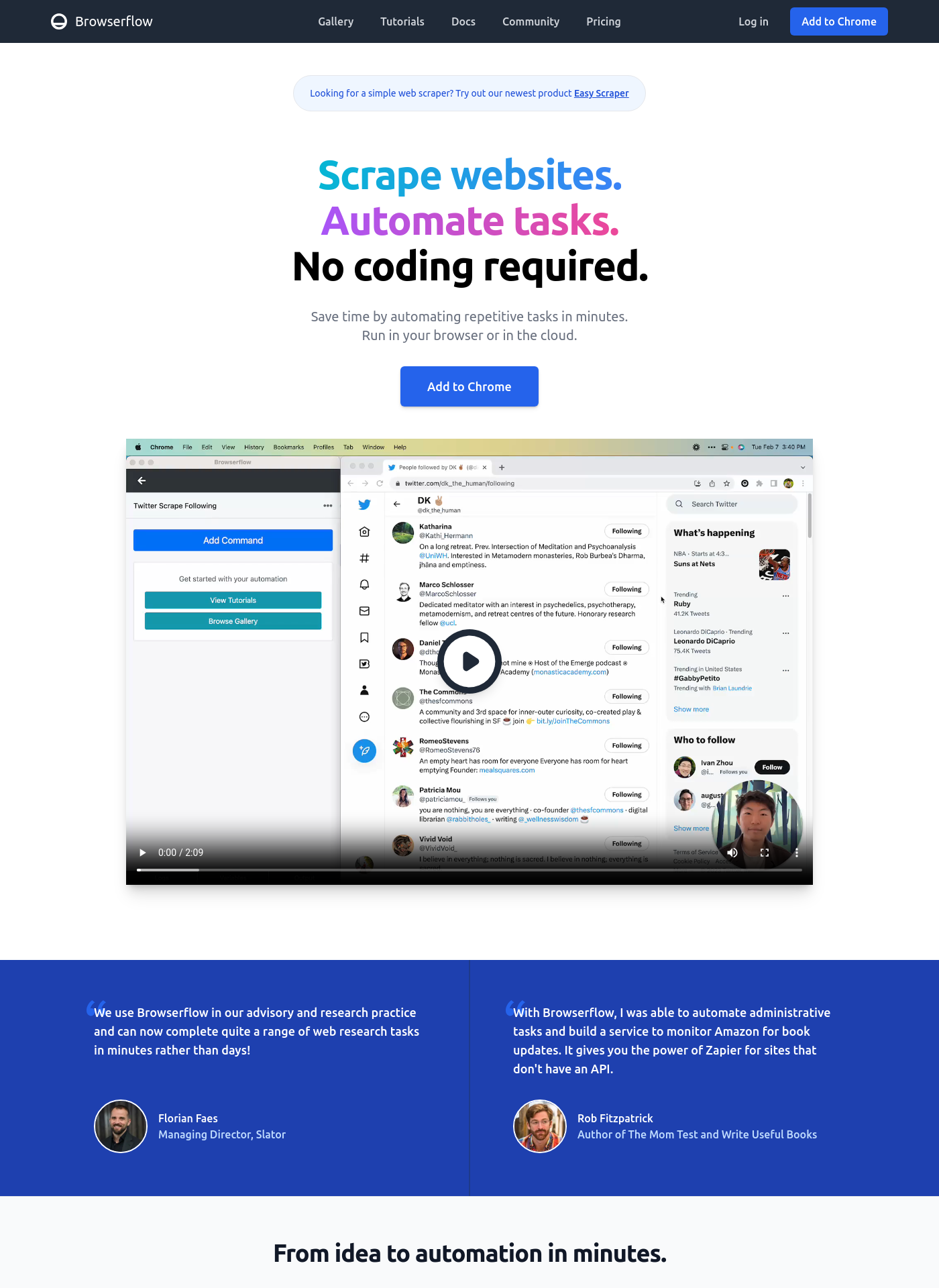 Cover for Browserflow