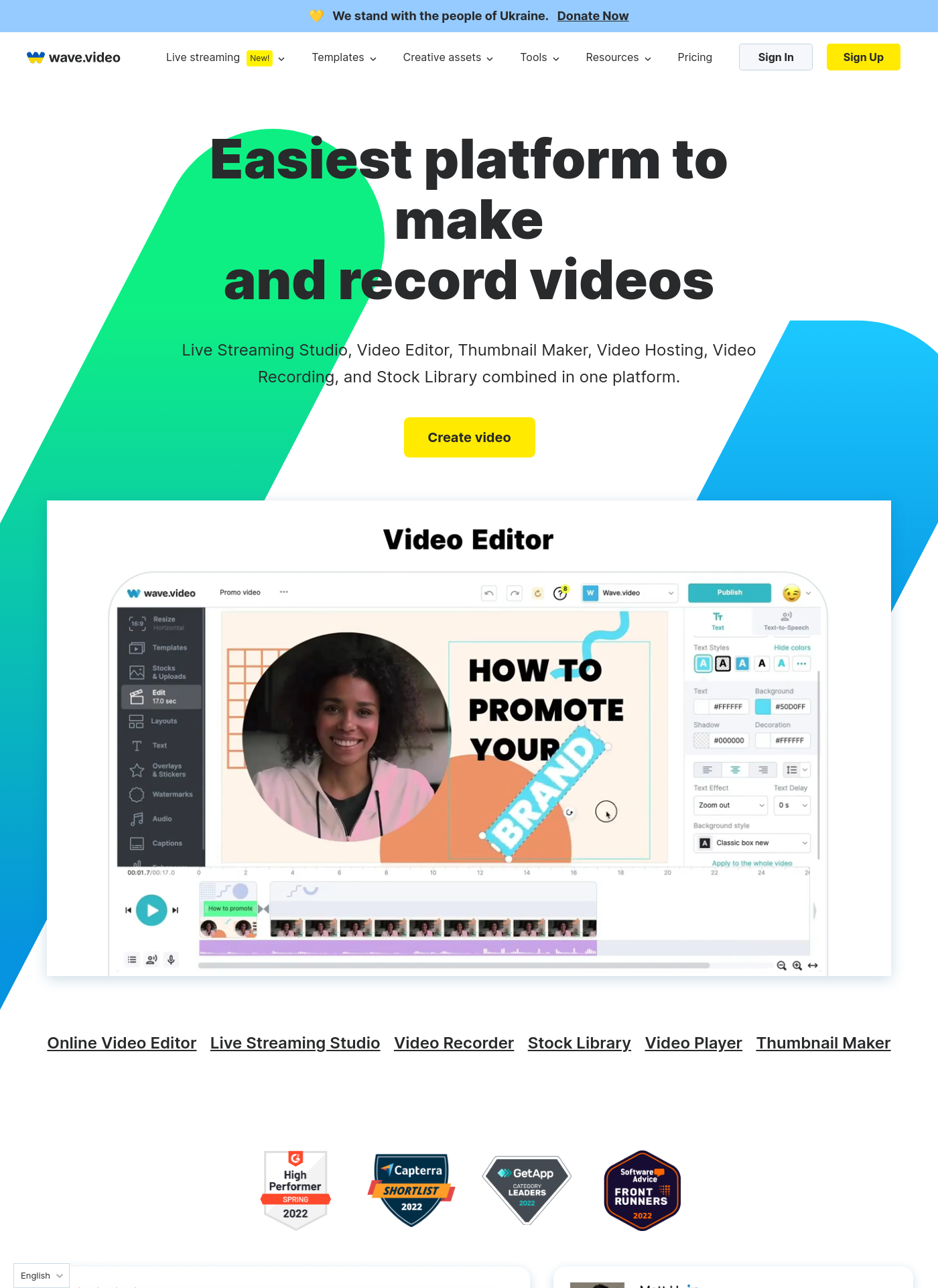 Cover for Wave.video
