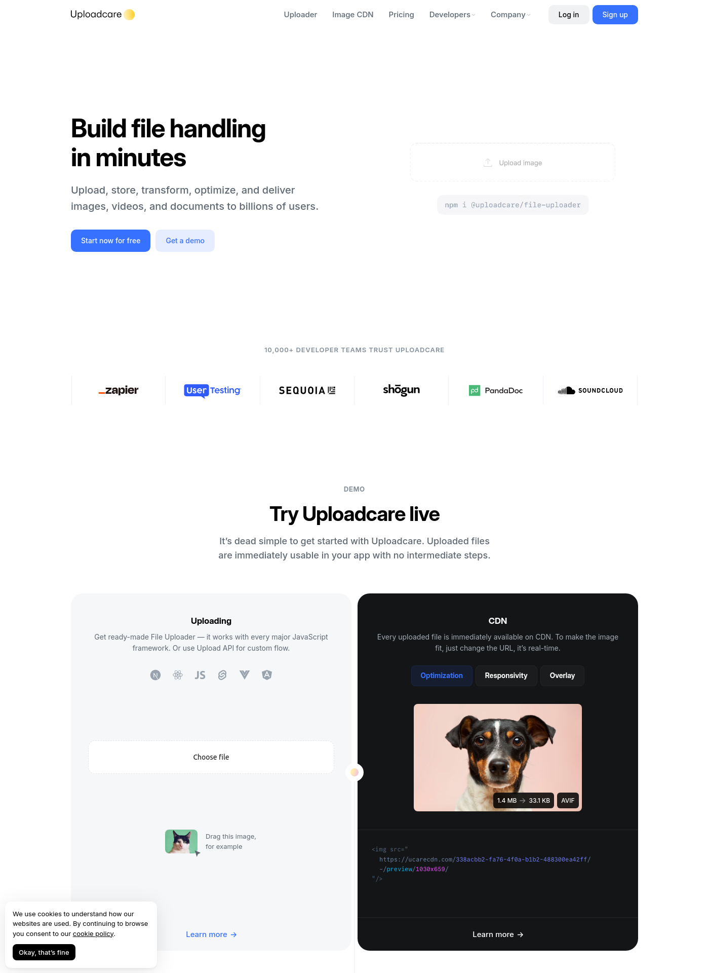 Cover for Uploadcare