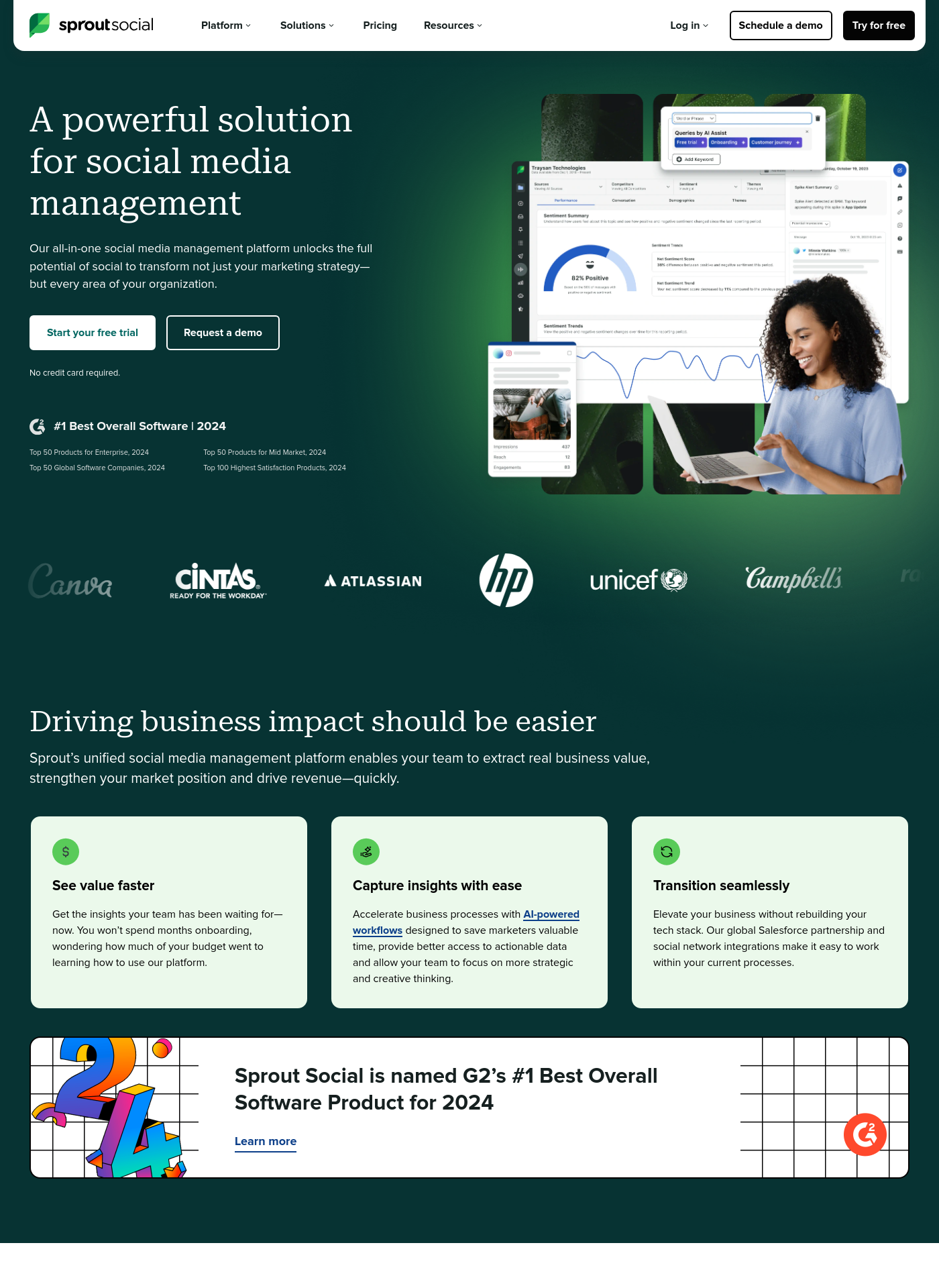 Cover for Sprout Social
