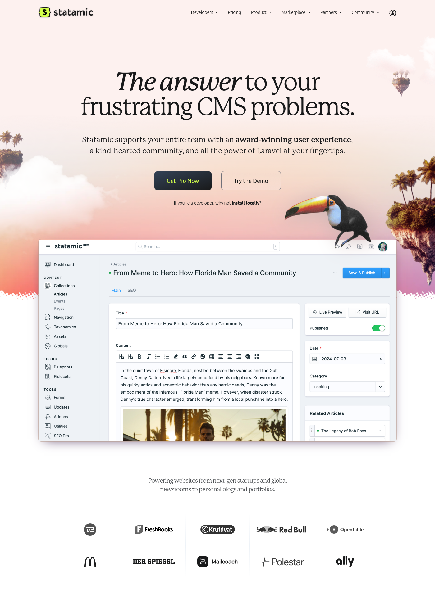 Cover for Statamic