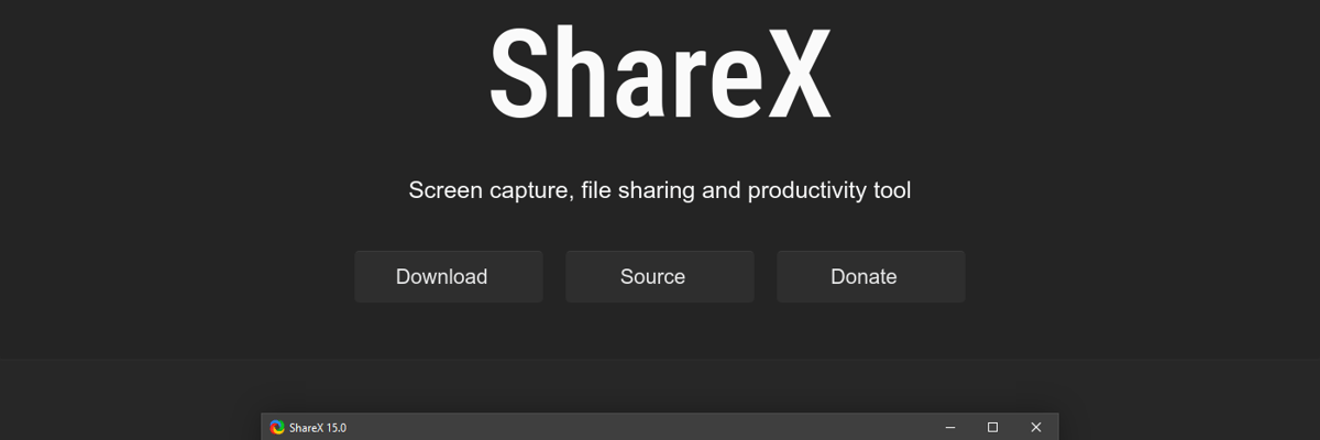 Cover for ShareX