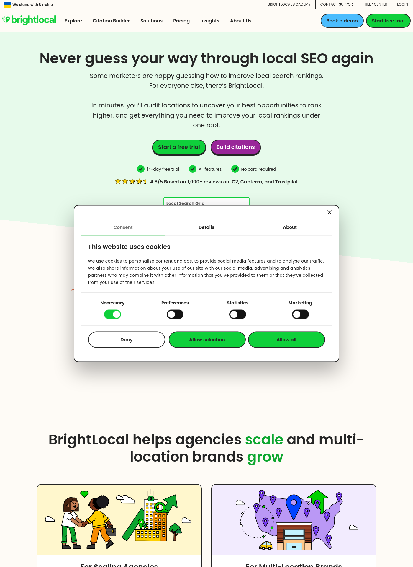 Cover for BrightLocal