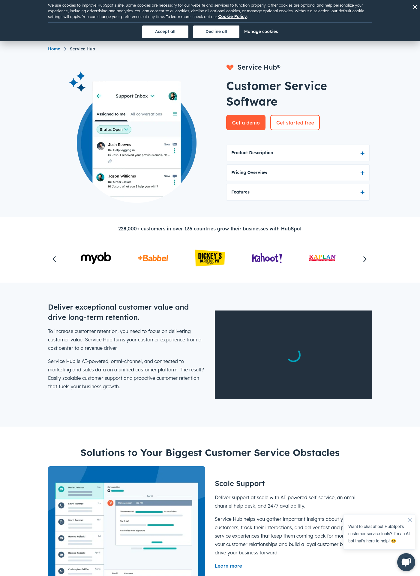 Cover for HubSpot Service Hub
