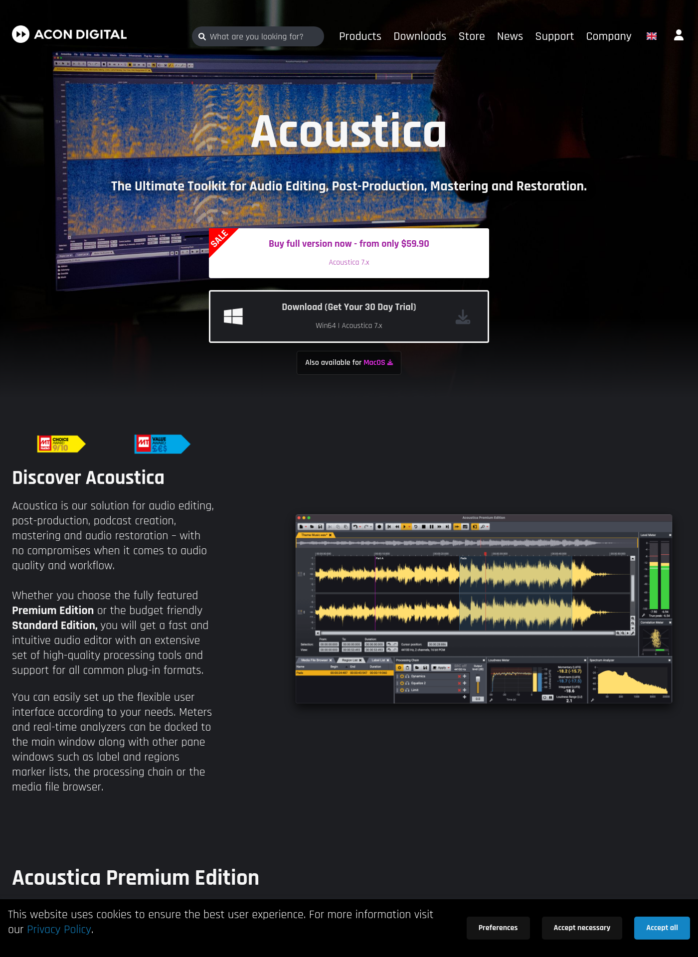 Cover for Acoustica