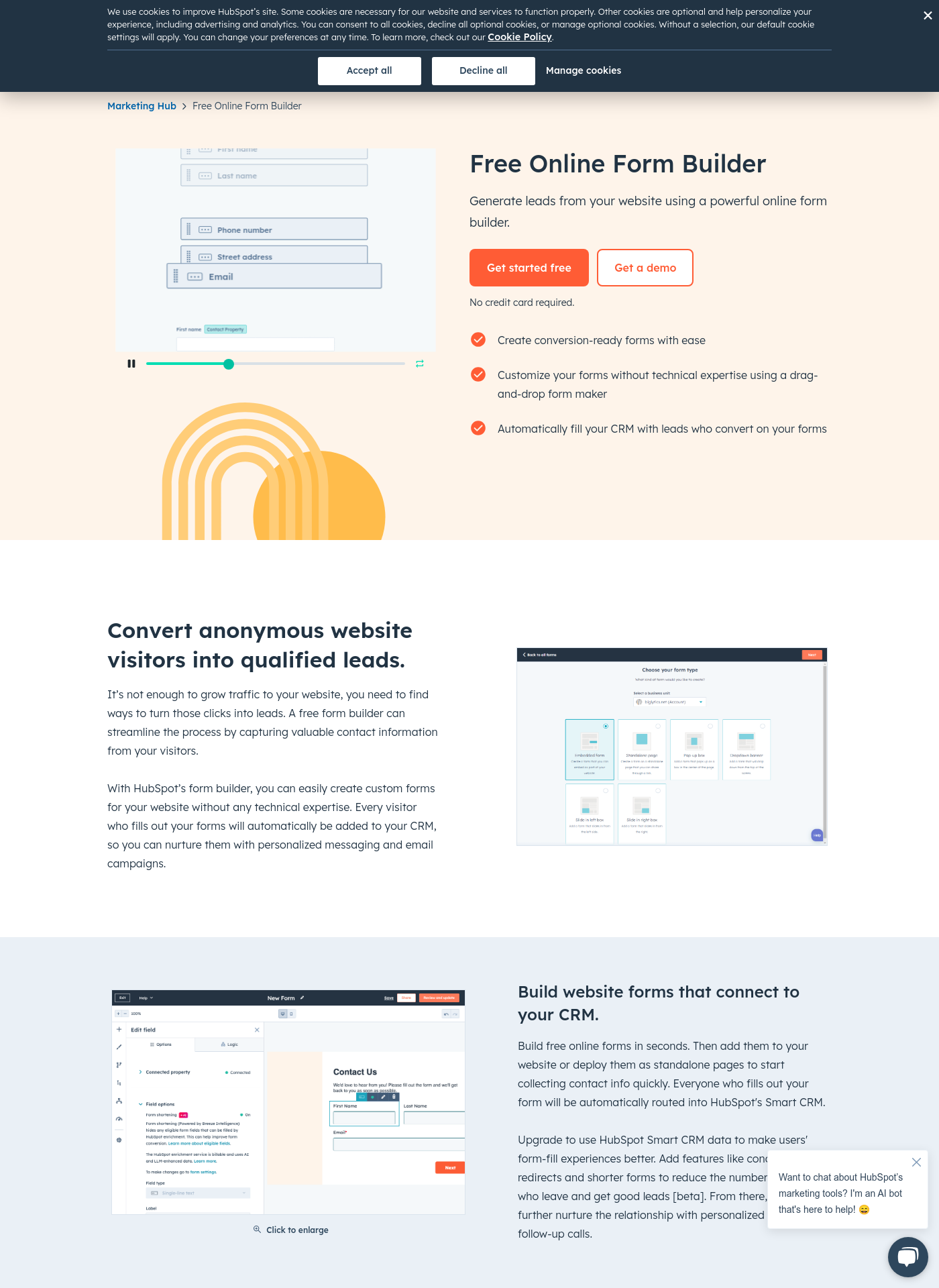 Cover for Hubspot Forms