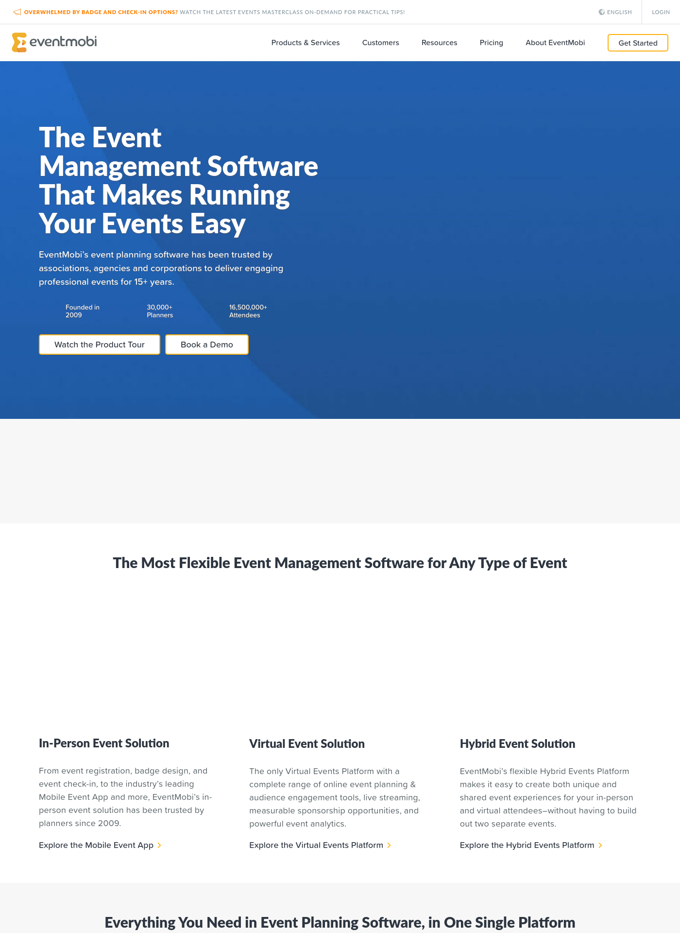Cover for EventMobi