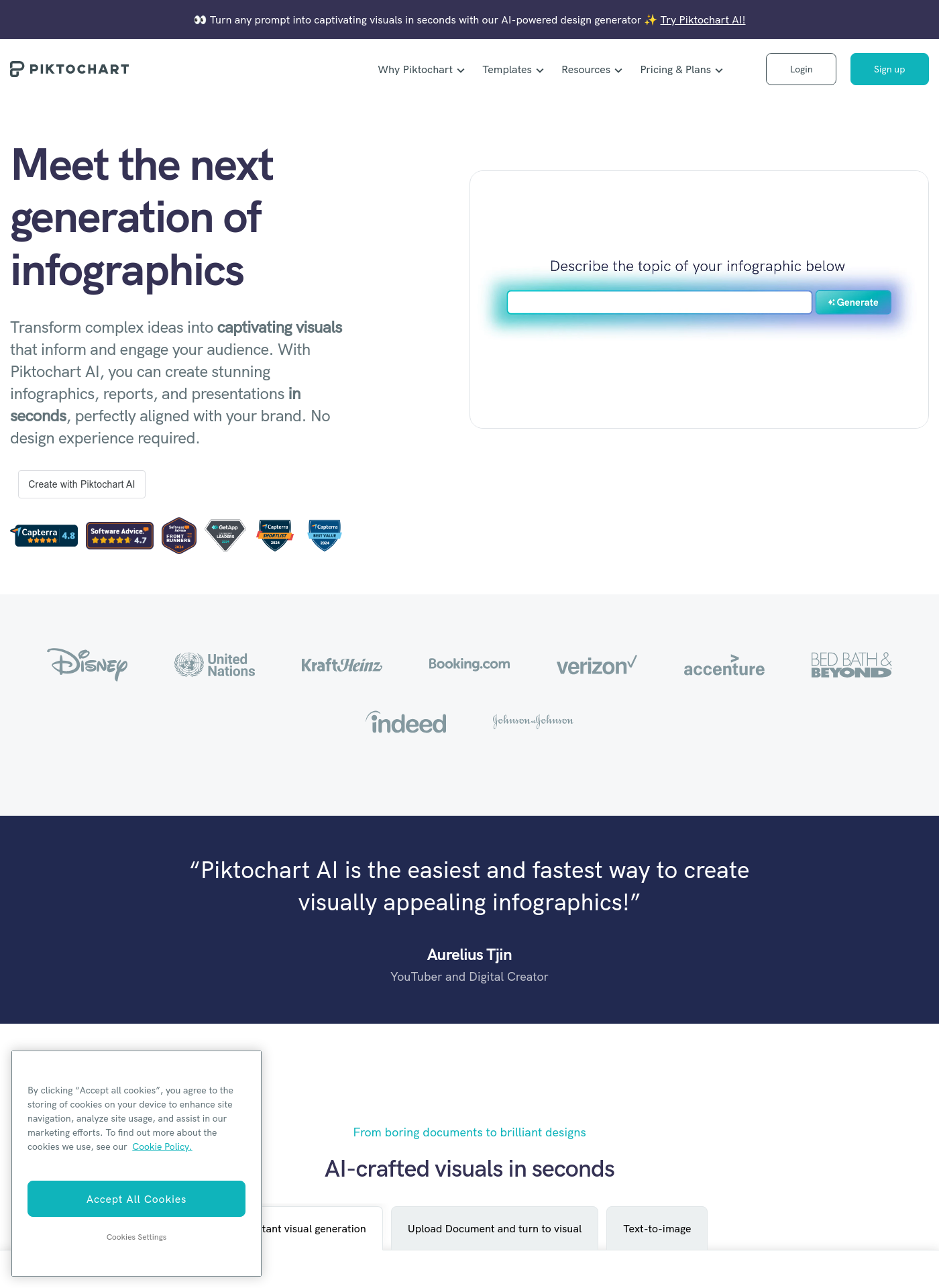 Cover for Piktochart