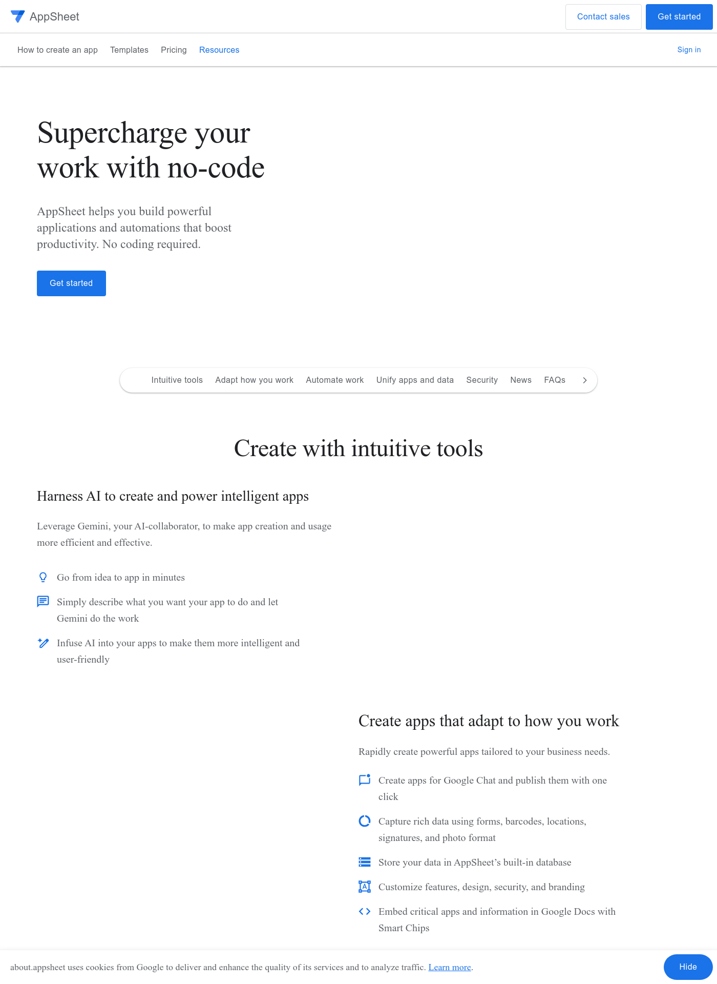 Cover for AppSheet