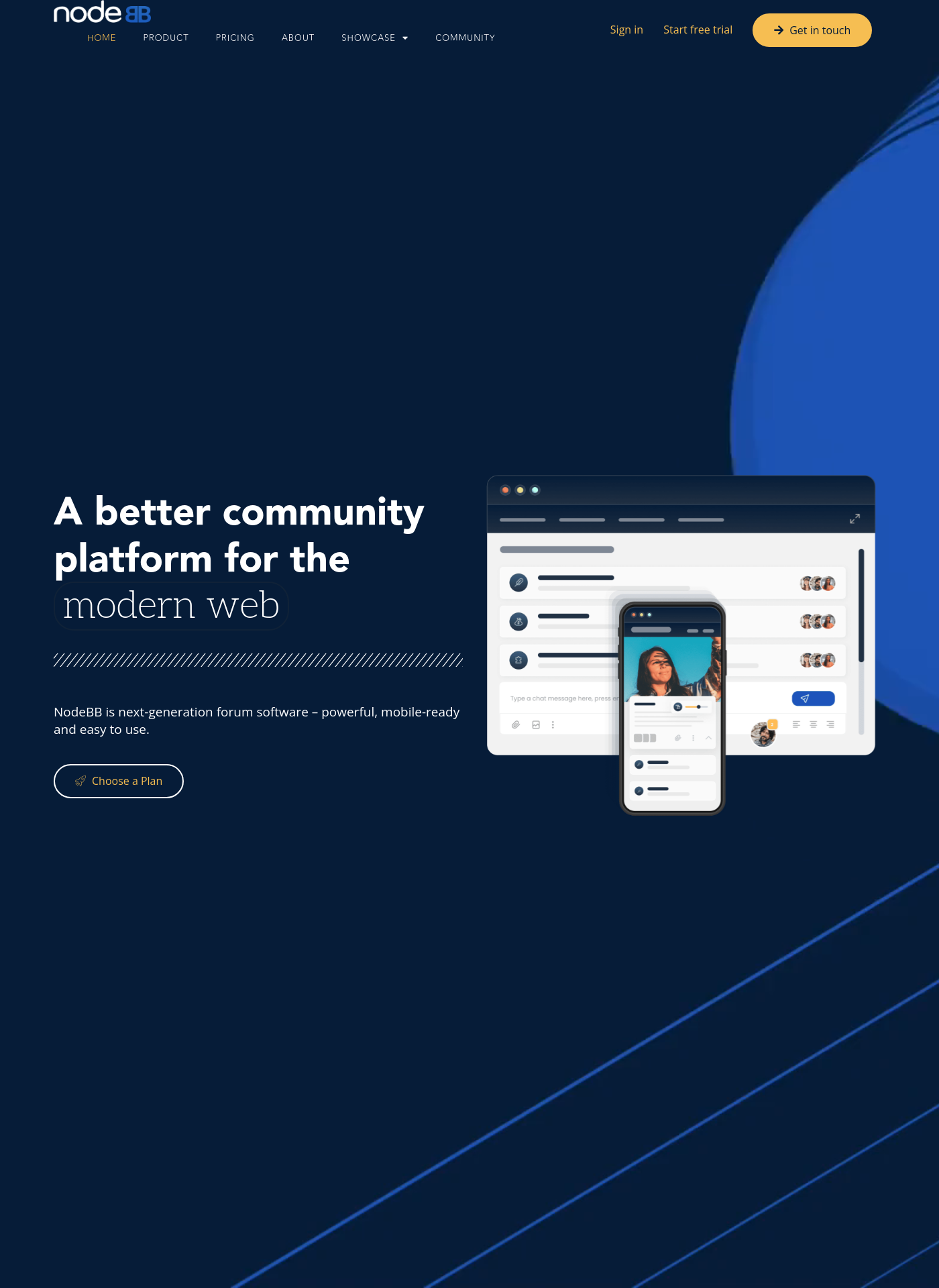 Cover for NodeBB