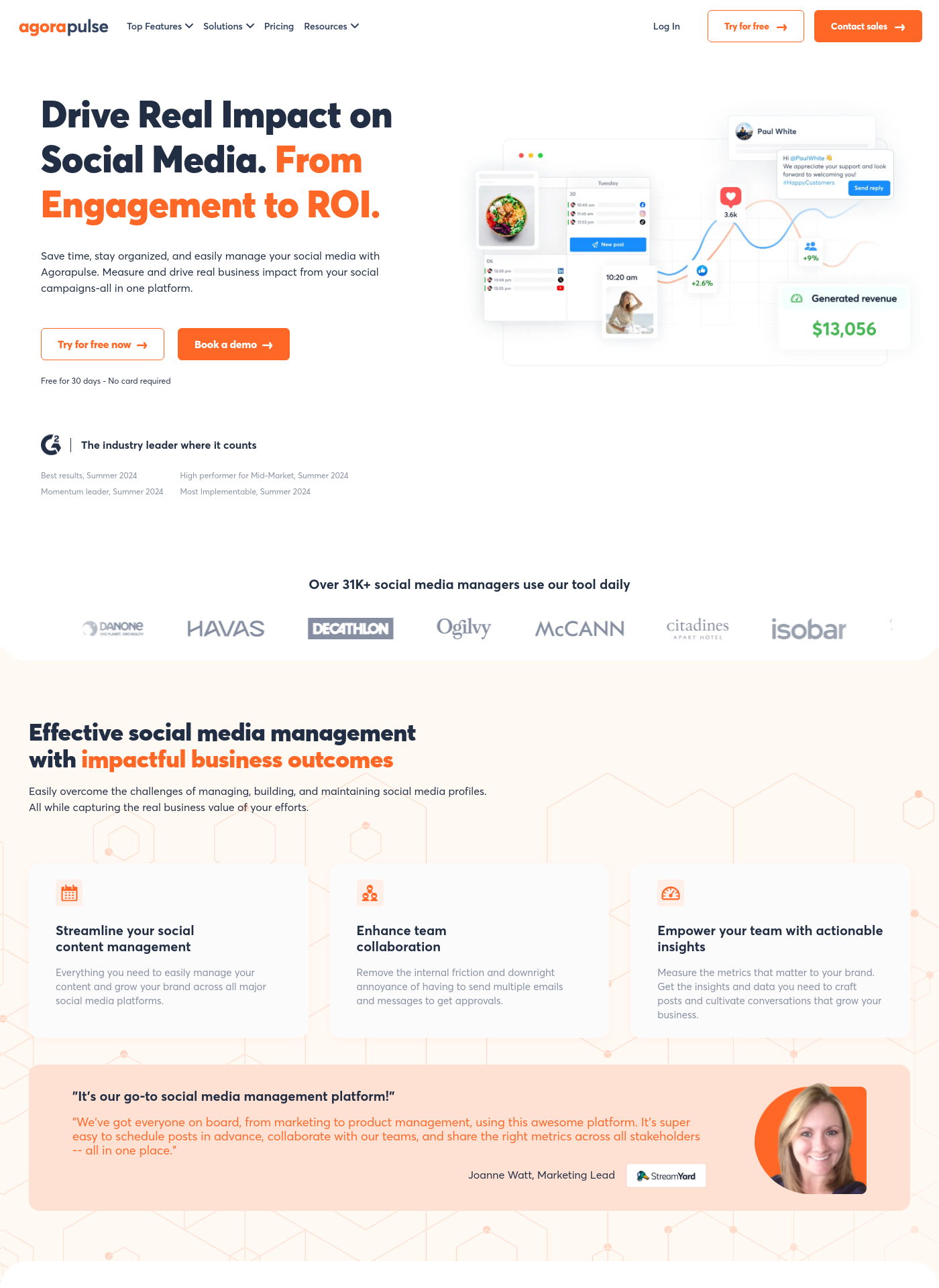 Cover for Agorapulse