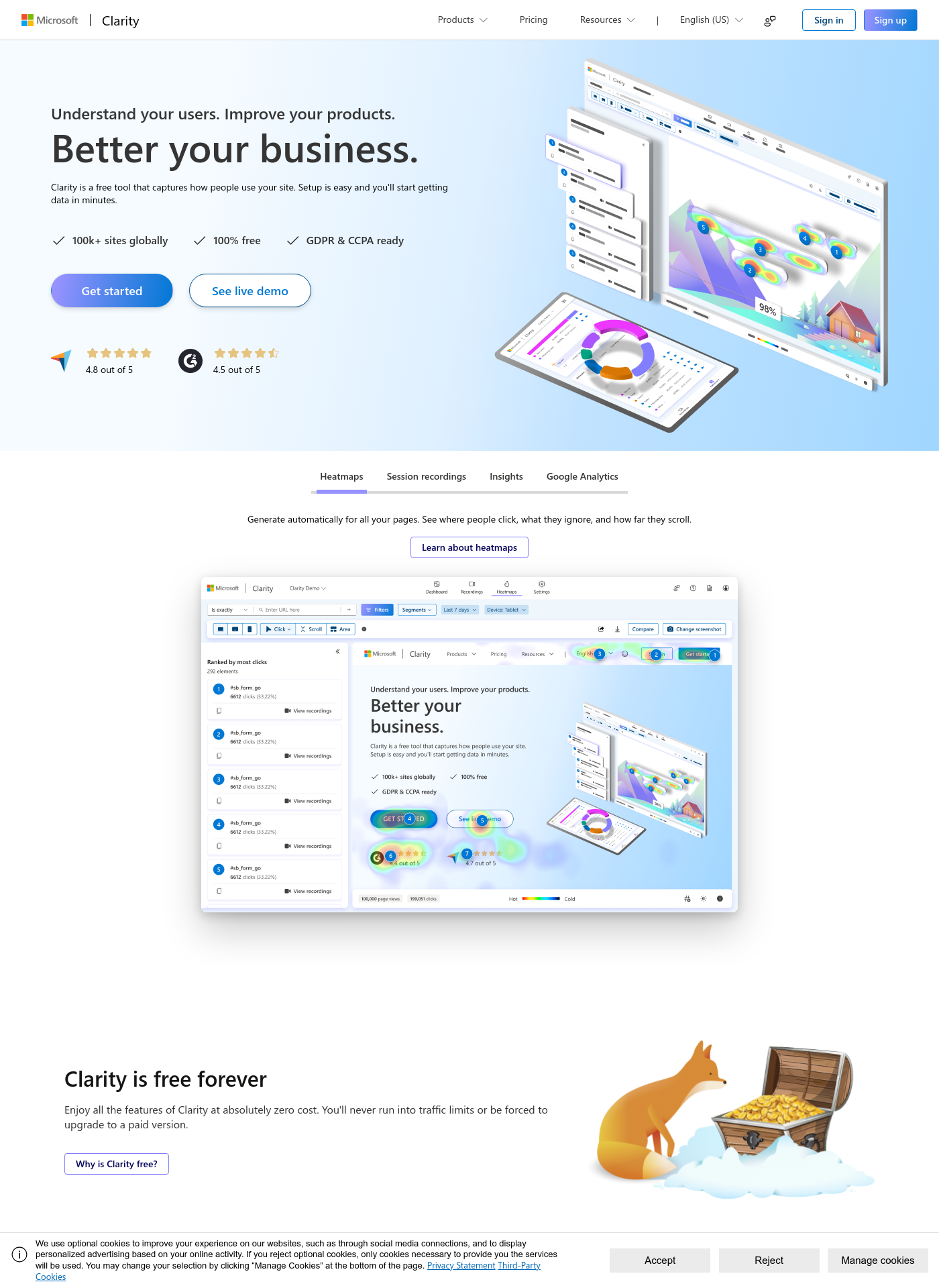 Cover for Microsoft Clarity