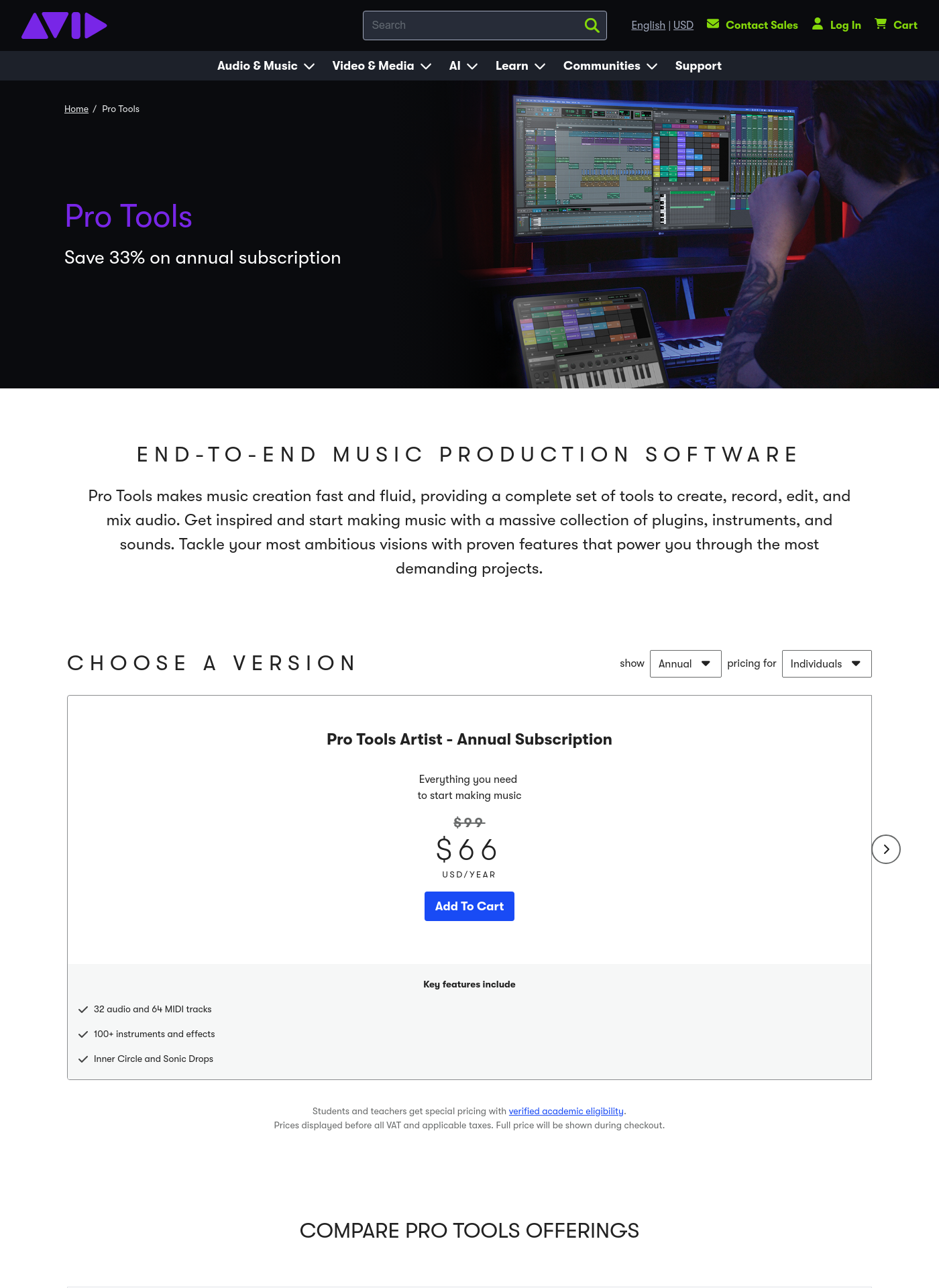 Cover for Avid Pro Tools