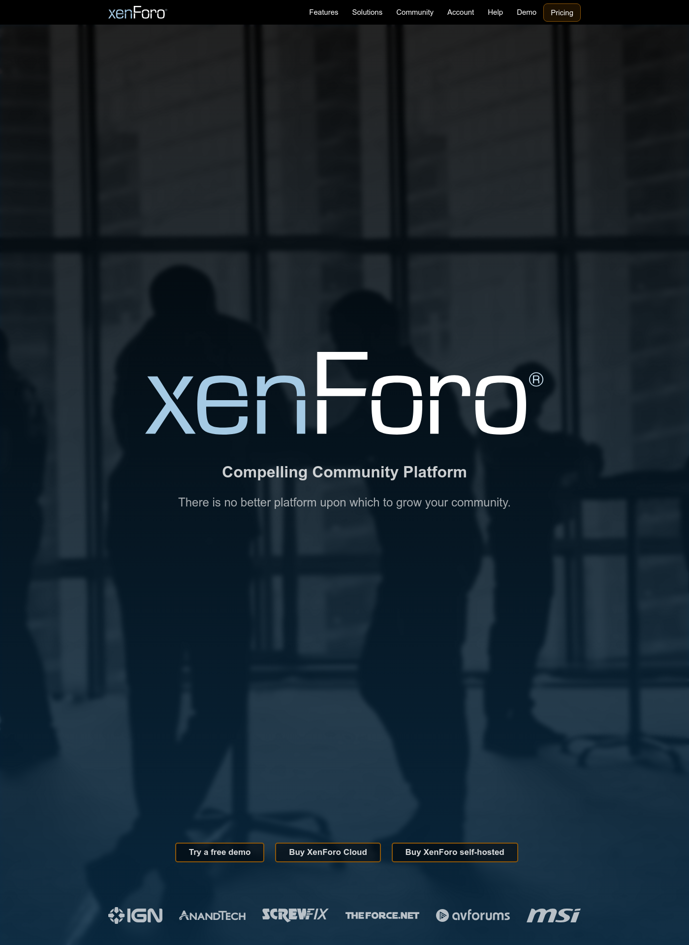 Cover for XenForo