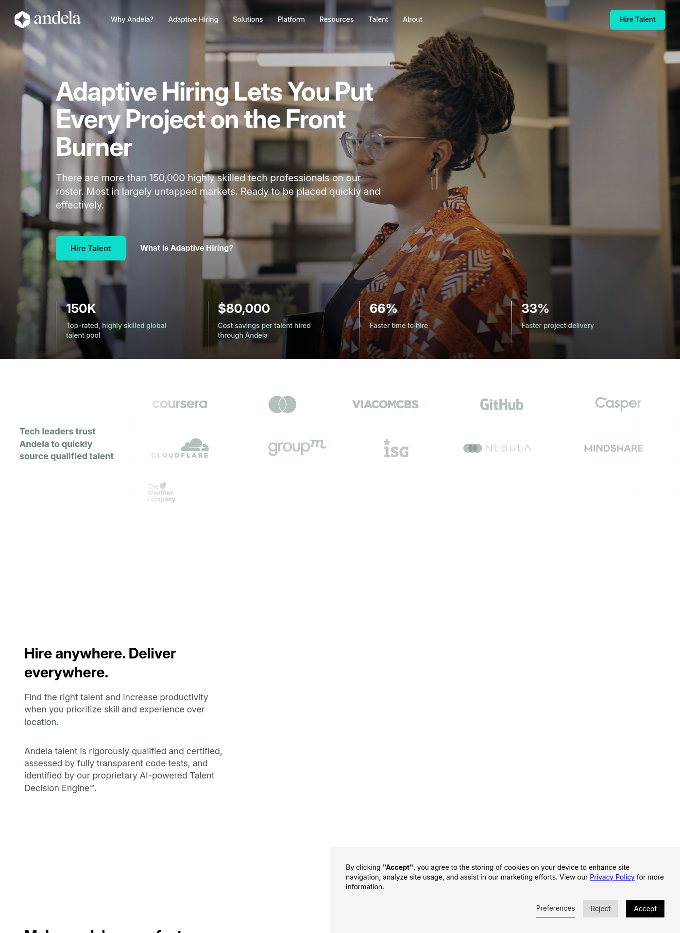 Cover for Andela