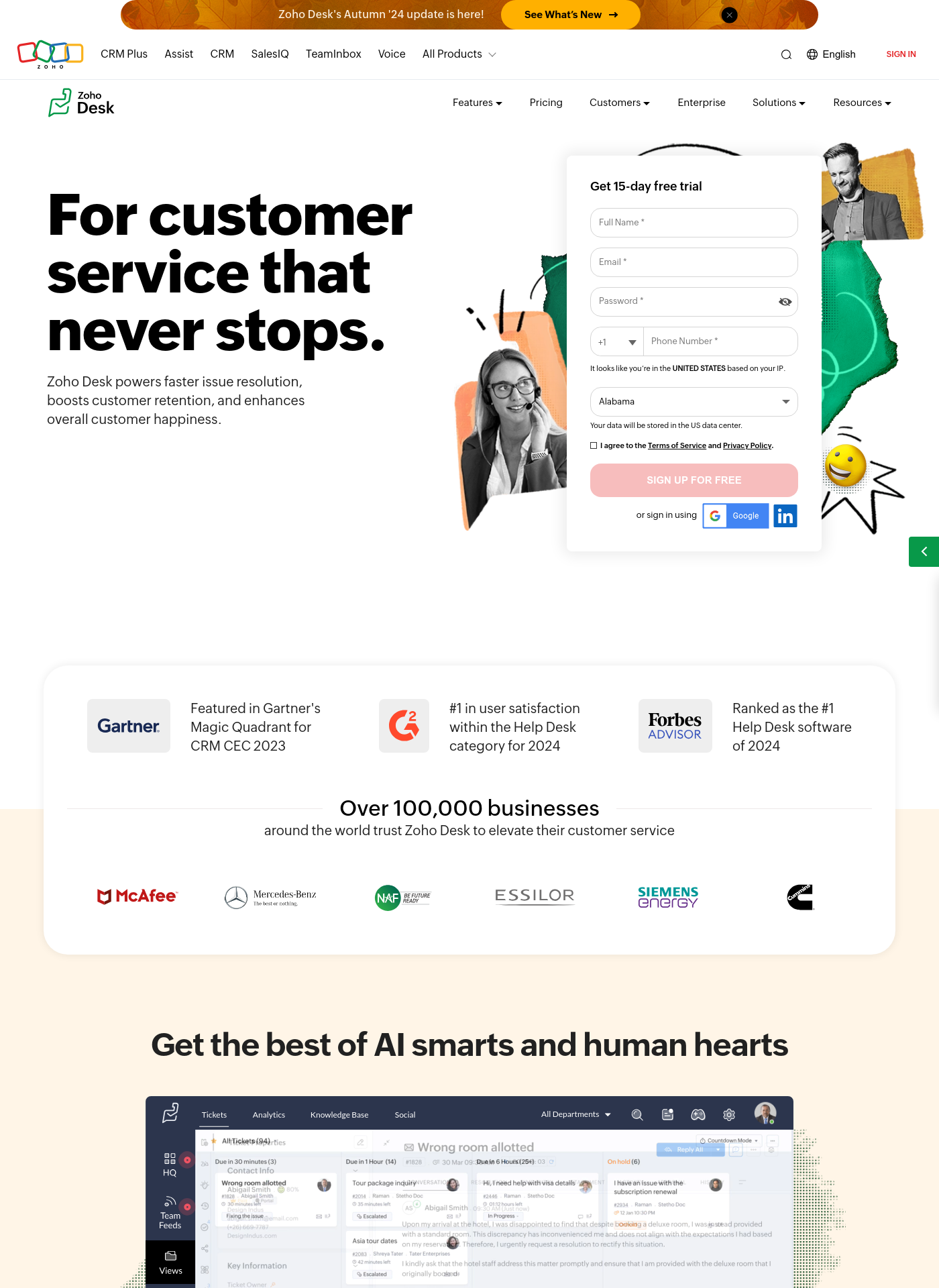 Cover for Zoho Desk