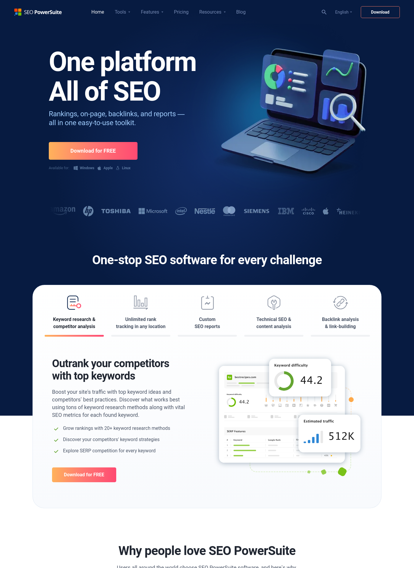 Cover for SEO PowerSuite
