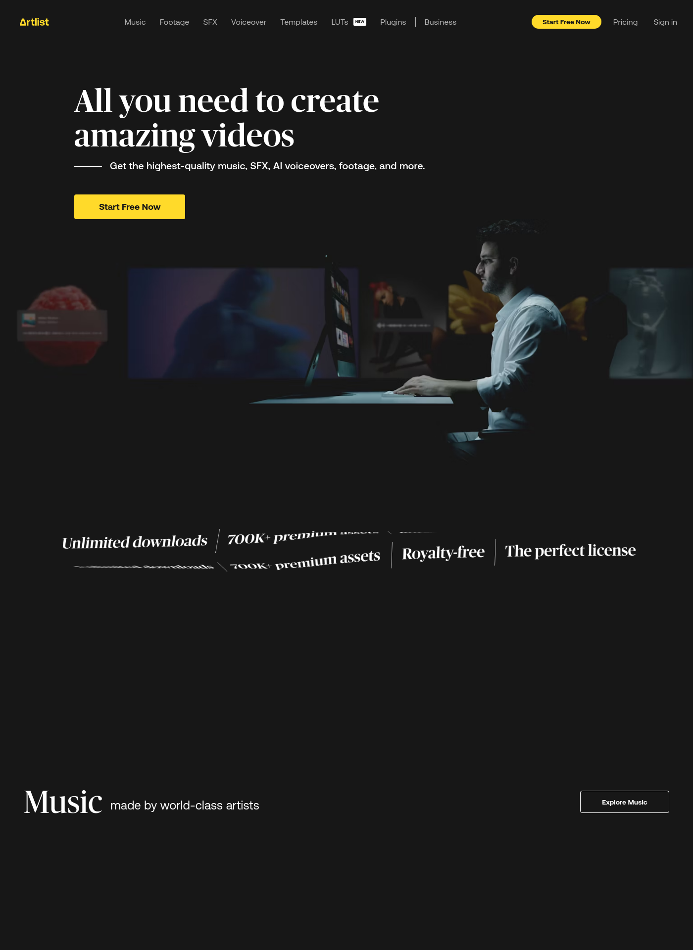 Cover for Artlist
