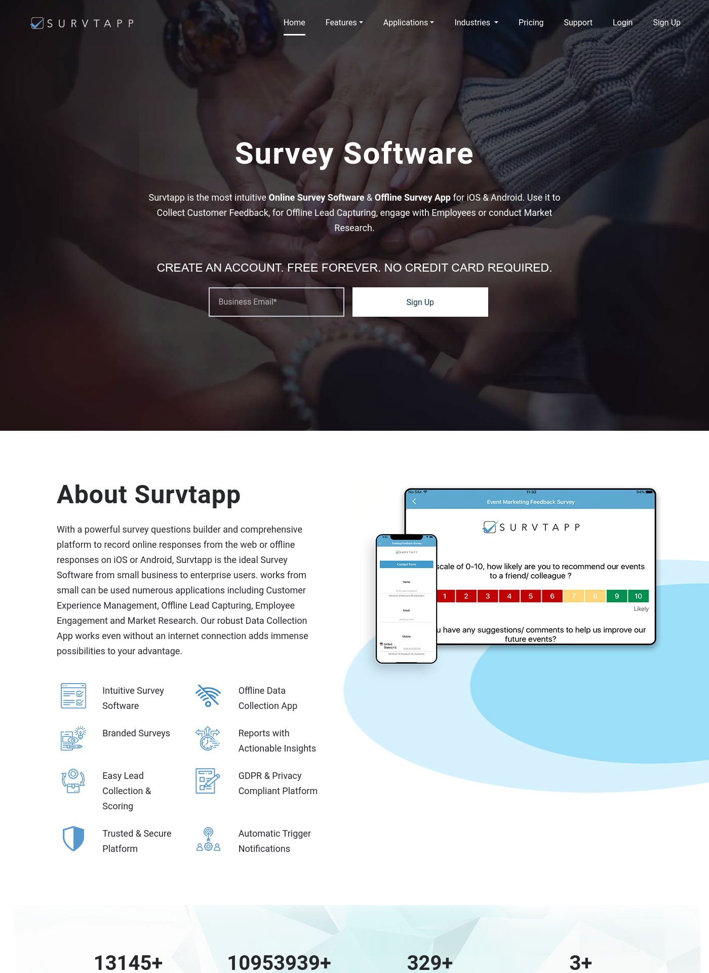 Cover for Survtapp