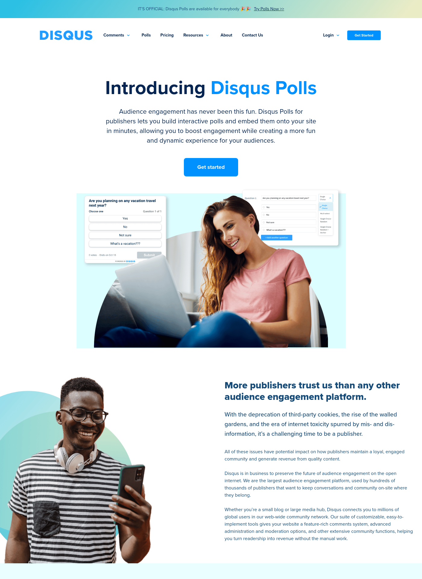 Cover for DISQUS