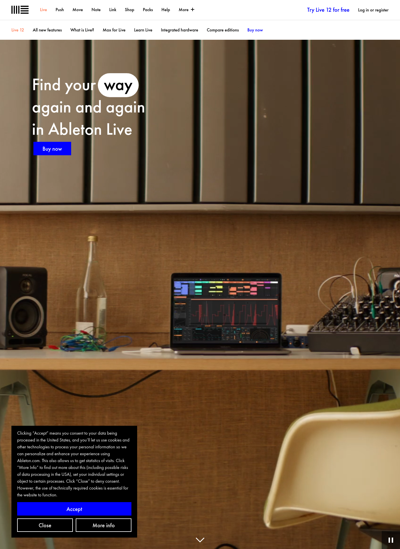Cover for Ableton Live