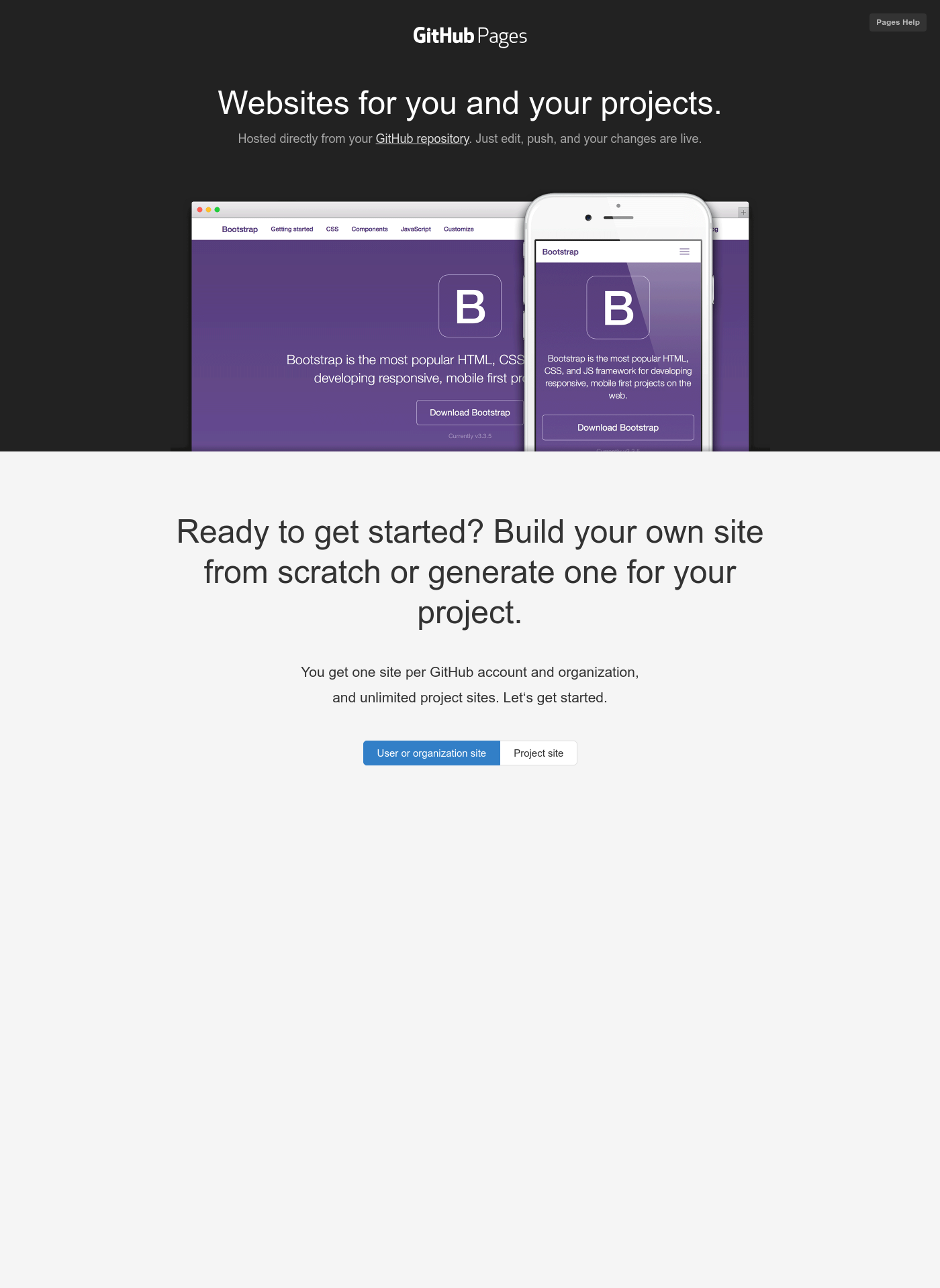 Cover for GitHub Pages