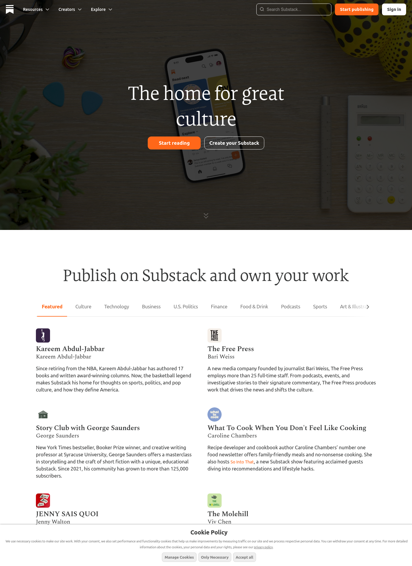 Cover for Substack