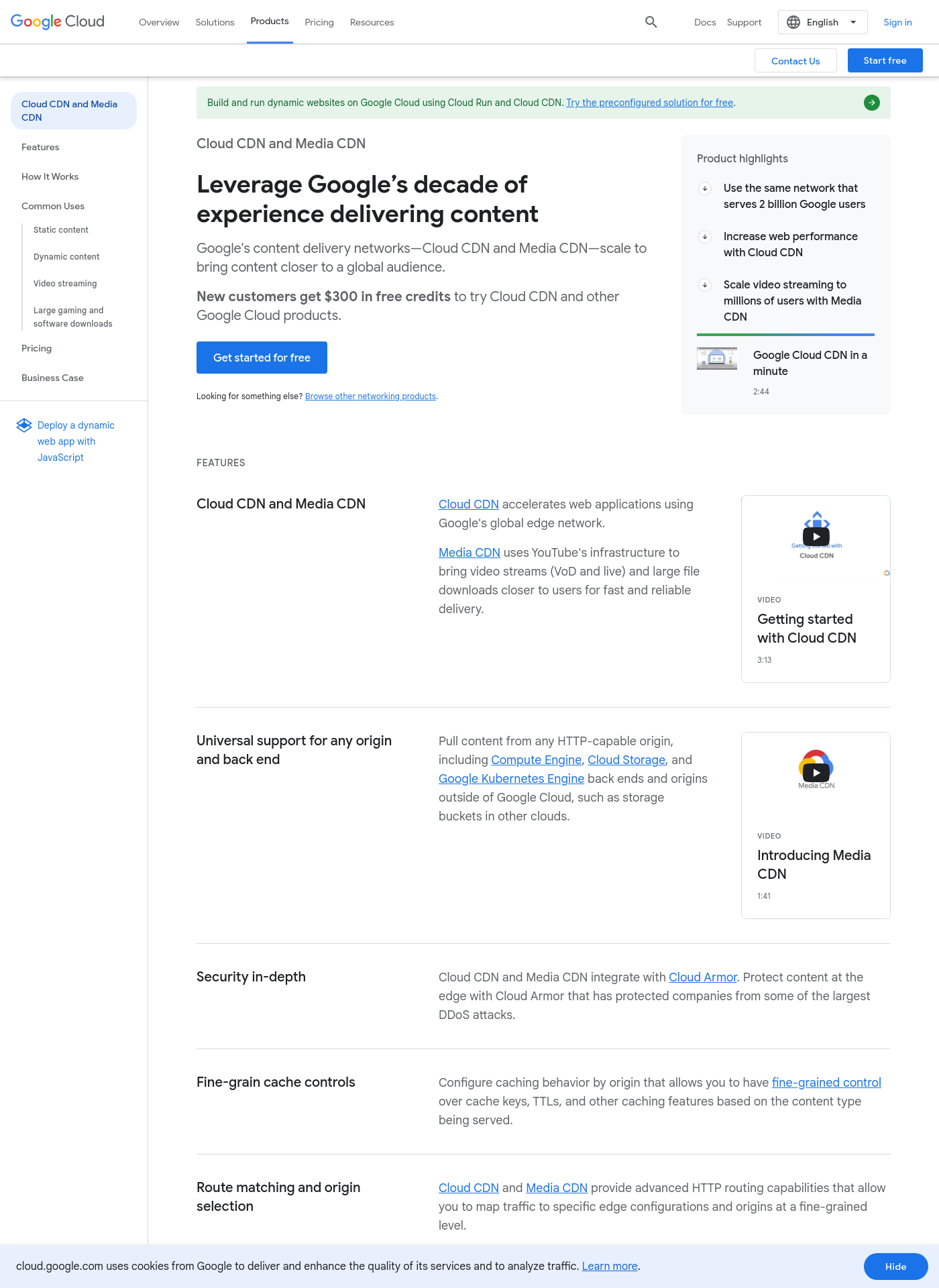 Cover for Google Cloud CDN