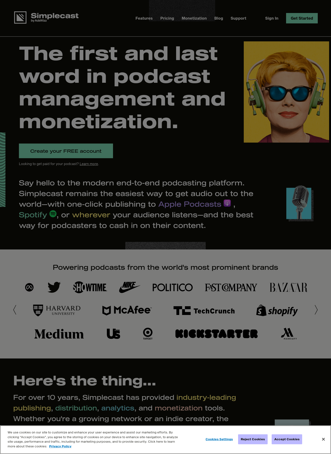 Cover for Simplecast