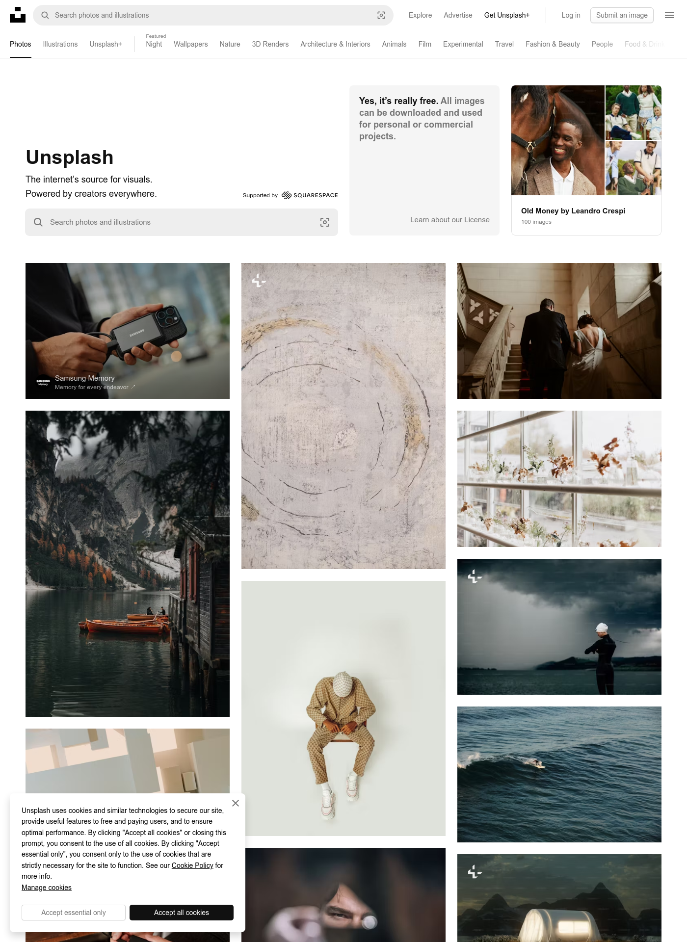 Cover for Unsplash