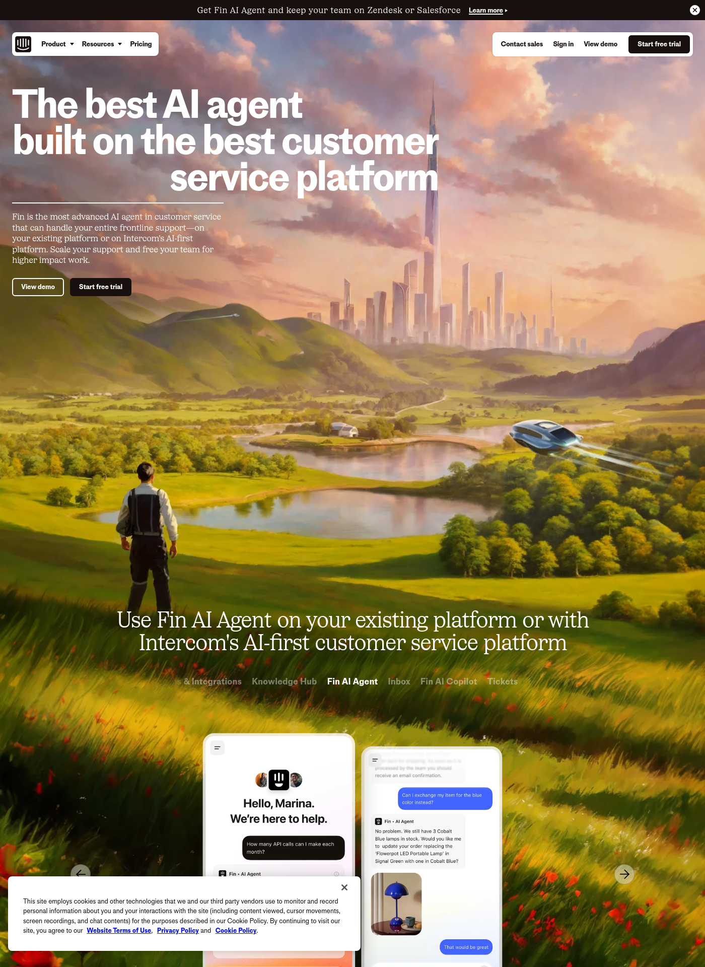 Cover for Intercom