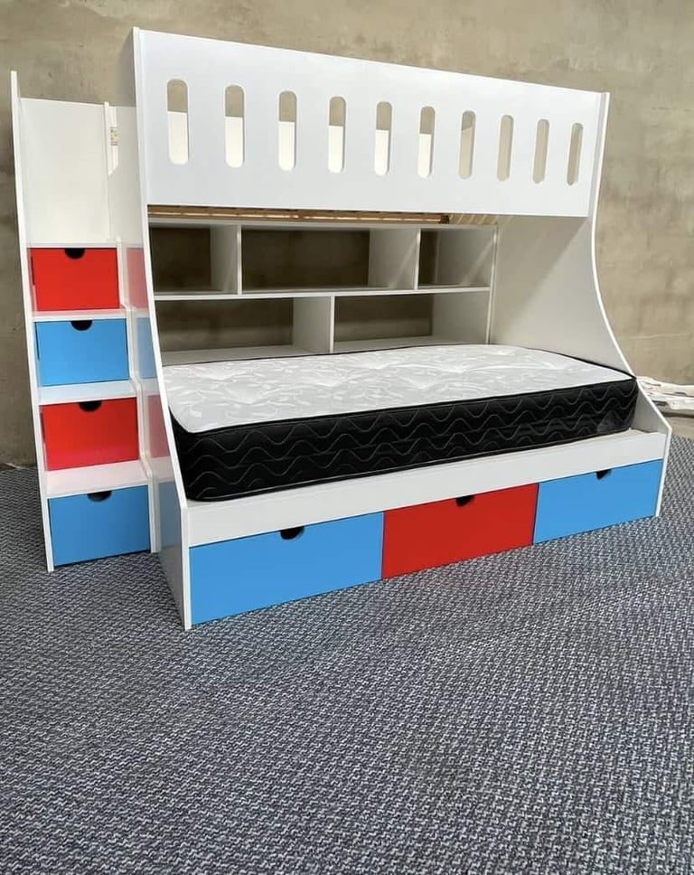 Bunk With Shelving