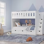 Double Bunk With Stairs