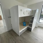 Kids Bunk Stairs Front
