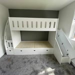 bunk bed with slide uk