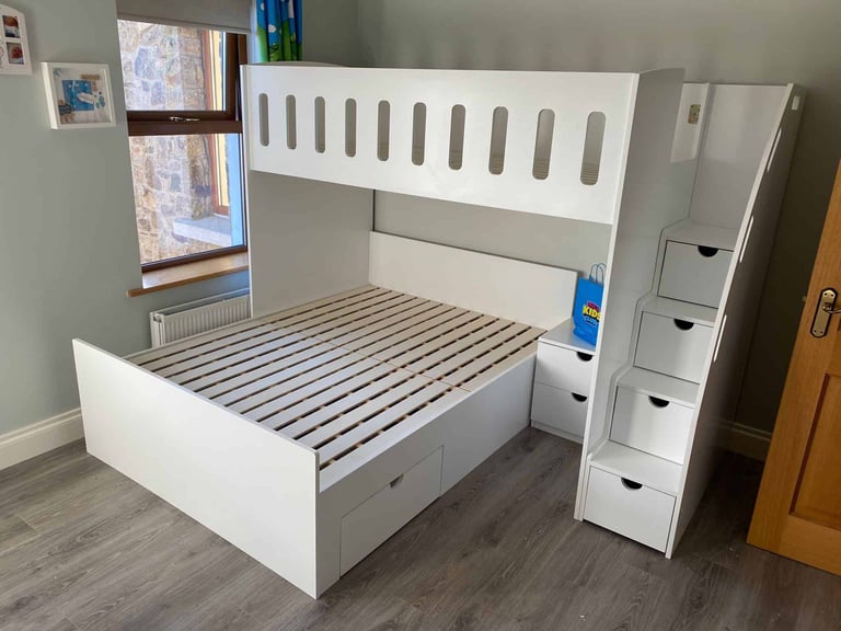 l shaped bunk bed