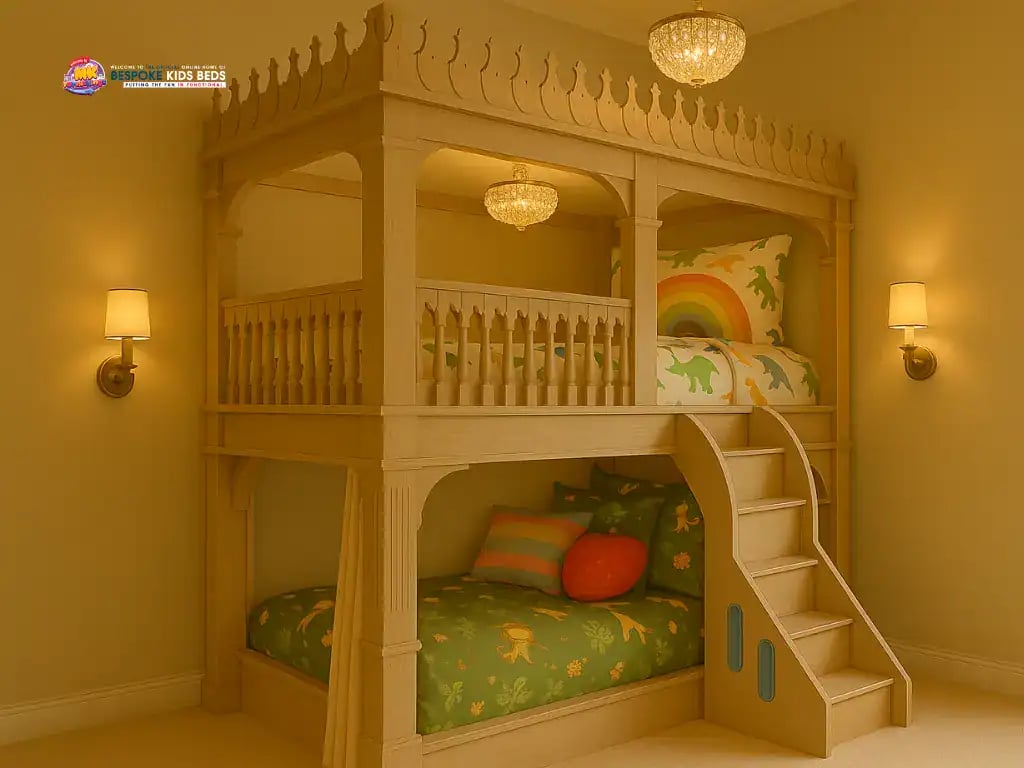 Use Themed Bedding to Personalise Each Bunk