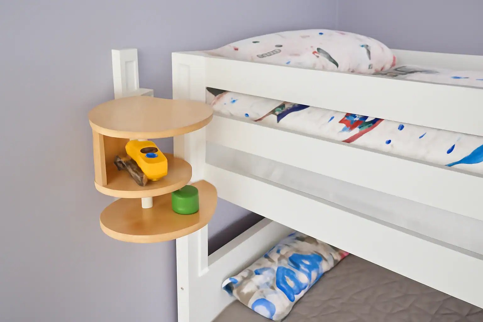 Rotating Corner Shelves