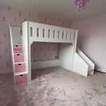 high sleeper with slide