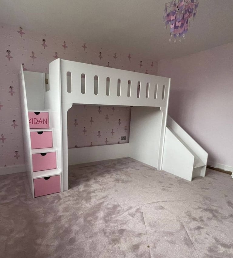 high sleeper with slide