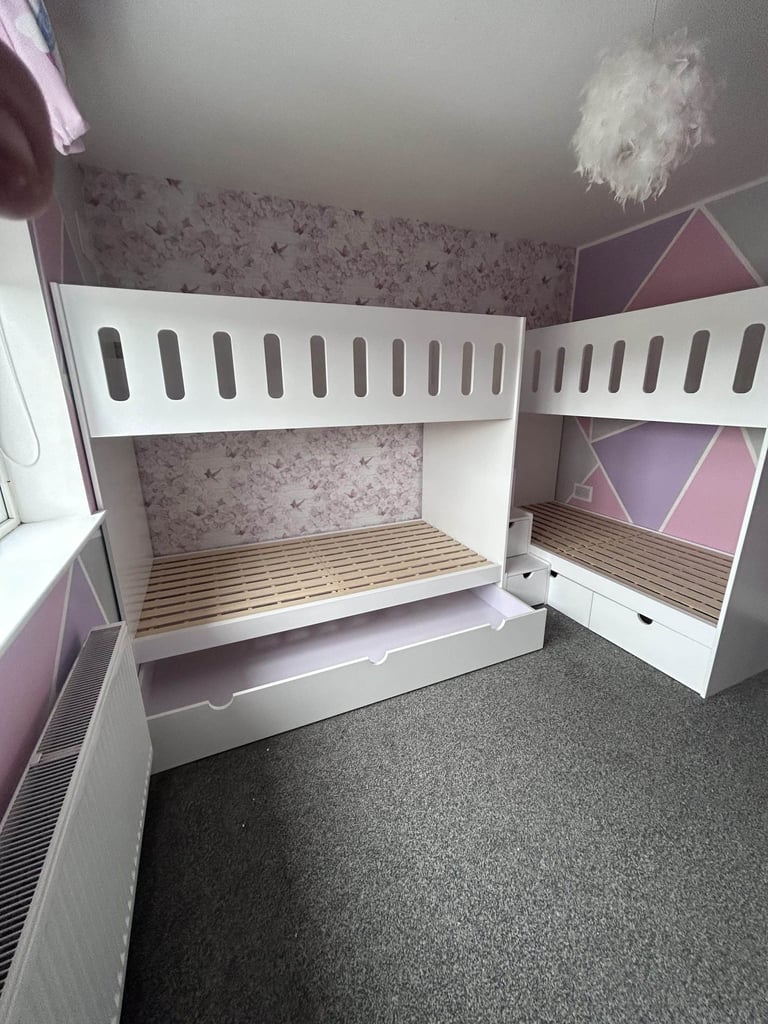 trundle quad bunk