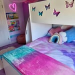 Double Single L Shaped Bunk Bed with Storage