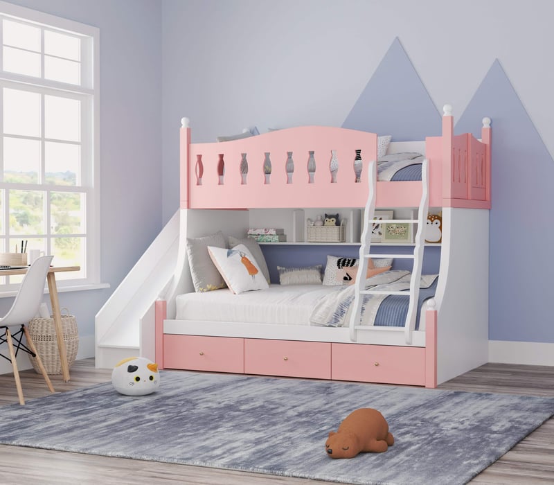 Deluxe Double And Single With Ladder And Slide