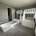 triple bunk beds for kids