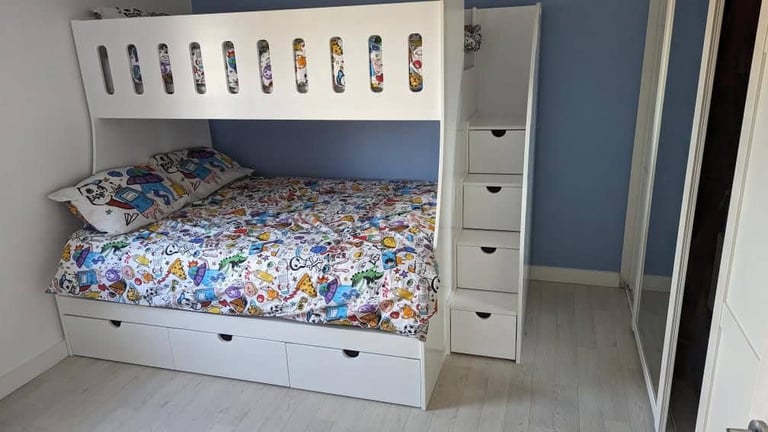 bunk beds with double